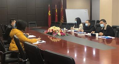 金牛区统战部领导亲临四川快赢网建设集团视察指导疫情防...