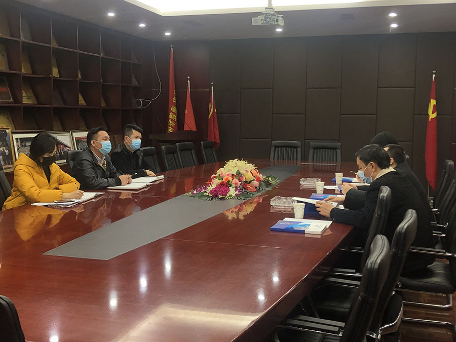 金牛区统战部领导亲临四川快赢网建设集团视察指导疫情防控和复工复产工作BB